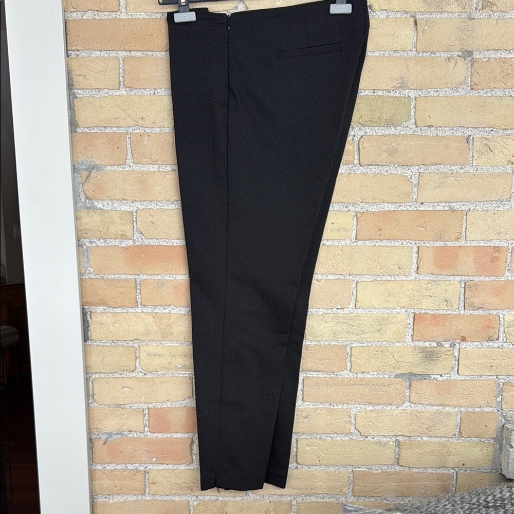 Ecru  Black Dress Pants